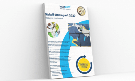 ulotka informacyjna butelkomatu Sielaff SiCompact 2020 oferowanego przez Interzero