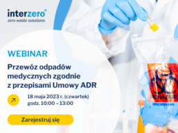 webinar przewóz odpadów medycznych ADR