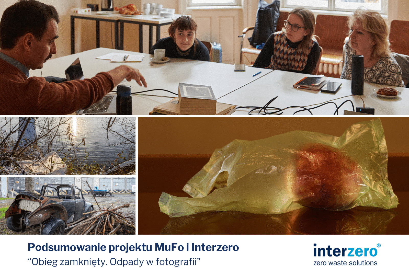 odpady w fotografii projekt MuFo i Interzero 