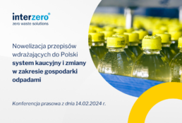 kaucja i gospodarka odpadami zmiany w prawie interzero butelki plastikowe