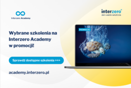 laptop przedstawiający szkolenie na interzero academy w promocyjnej cenie