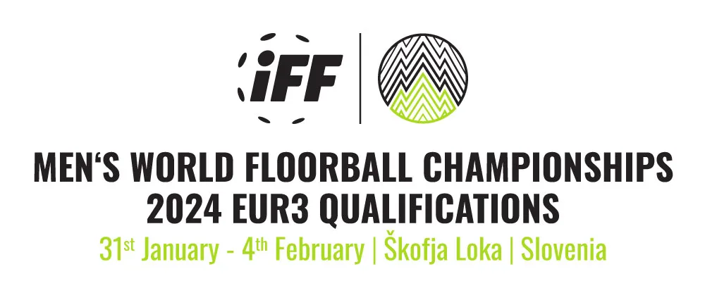 men's world floorball championships 2024 qualification - logo