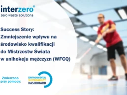 Zmniejszenie wpływu na środowisko kwalifikacji do Mistrzostw Świata w unihokeju mężczyzn (WFCQ)