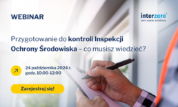 przygotowanie do kontroli inspekcji ochrony środowiska - webinar online