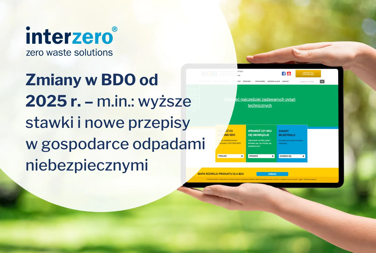Zmiany w BDO od 2025 r. – m.in.: wyższe stawki i nowe przepisy w gospodarce odpadami niebezpiecznymi