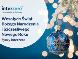 Wesołych Świąt Bożego Narodzenia i Szczęśliwego Nowego Roku życzy Interzero