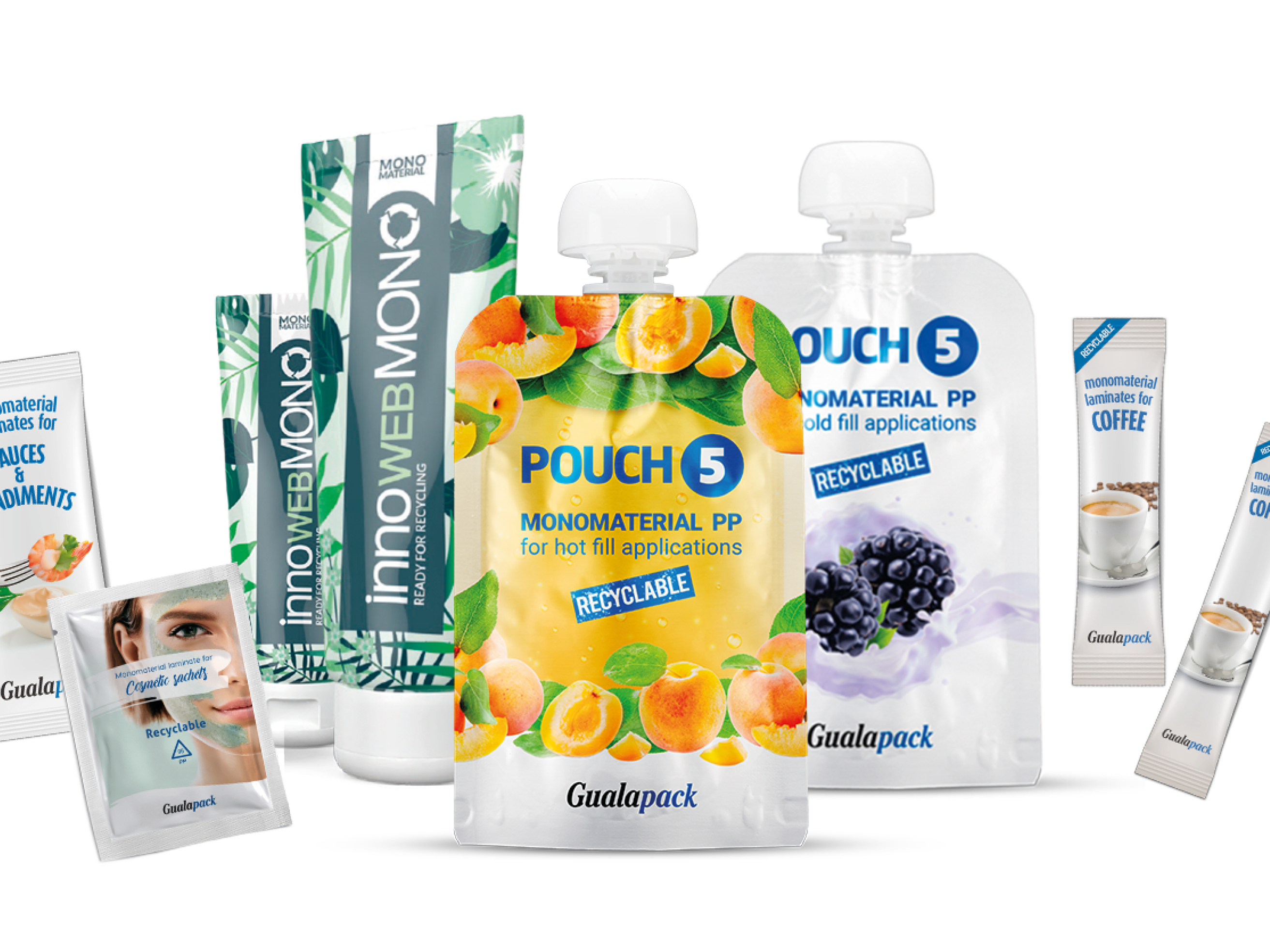 opakowania gualapack recyklingowalne z made for recycling od interzero