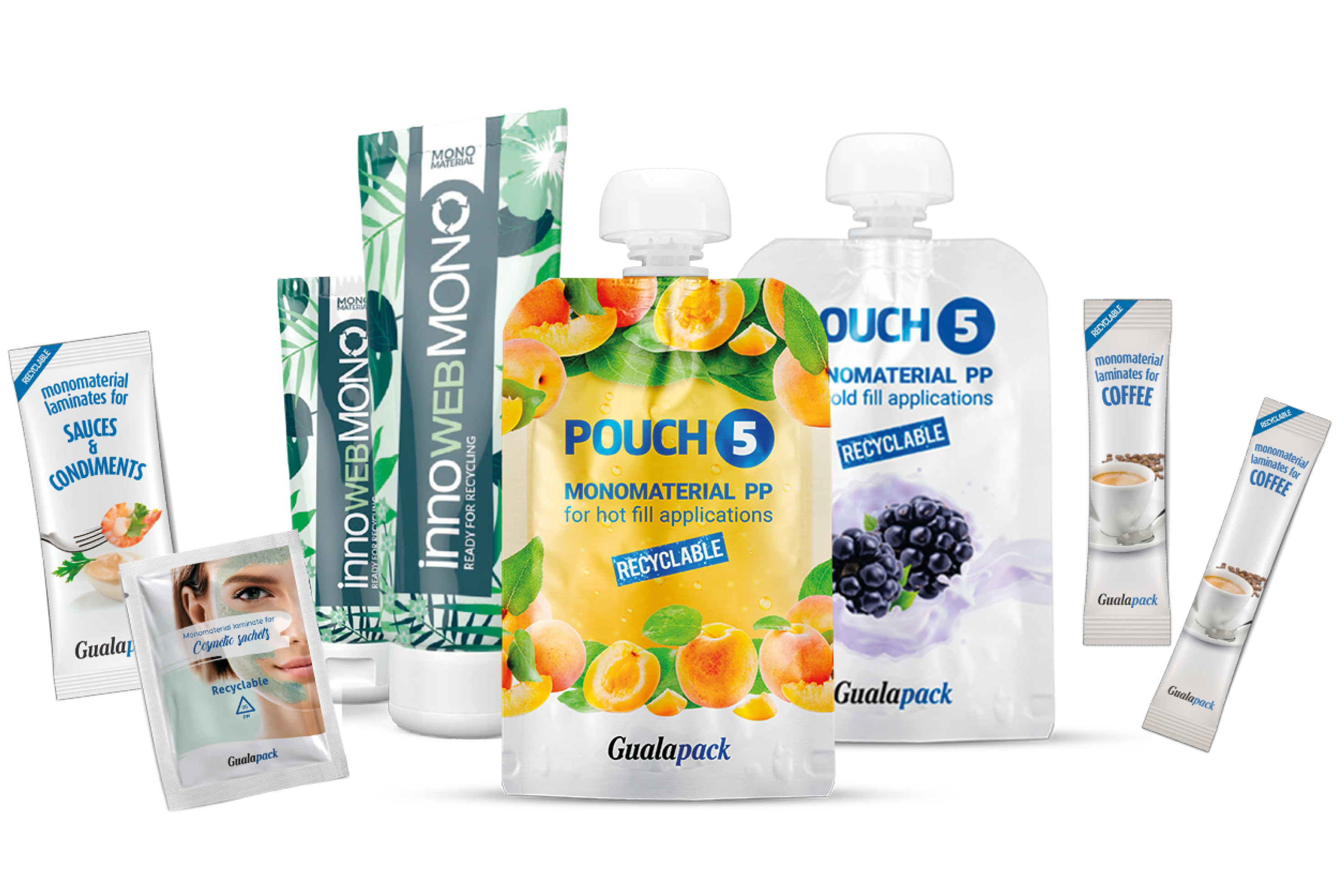 opakowania gualapack recyklingowalne z made for recycling od interzero