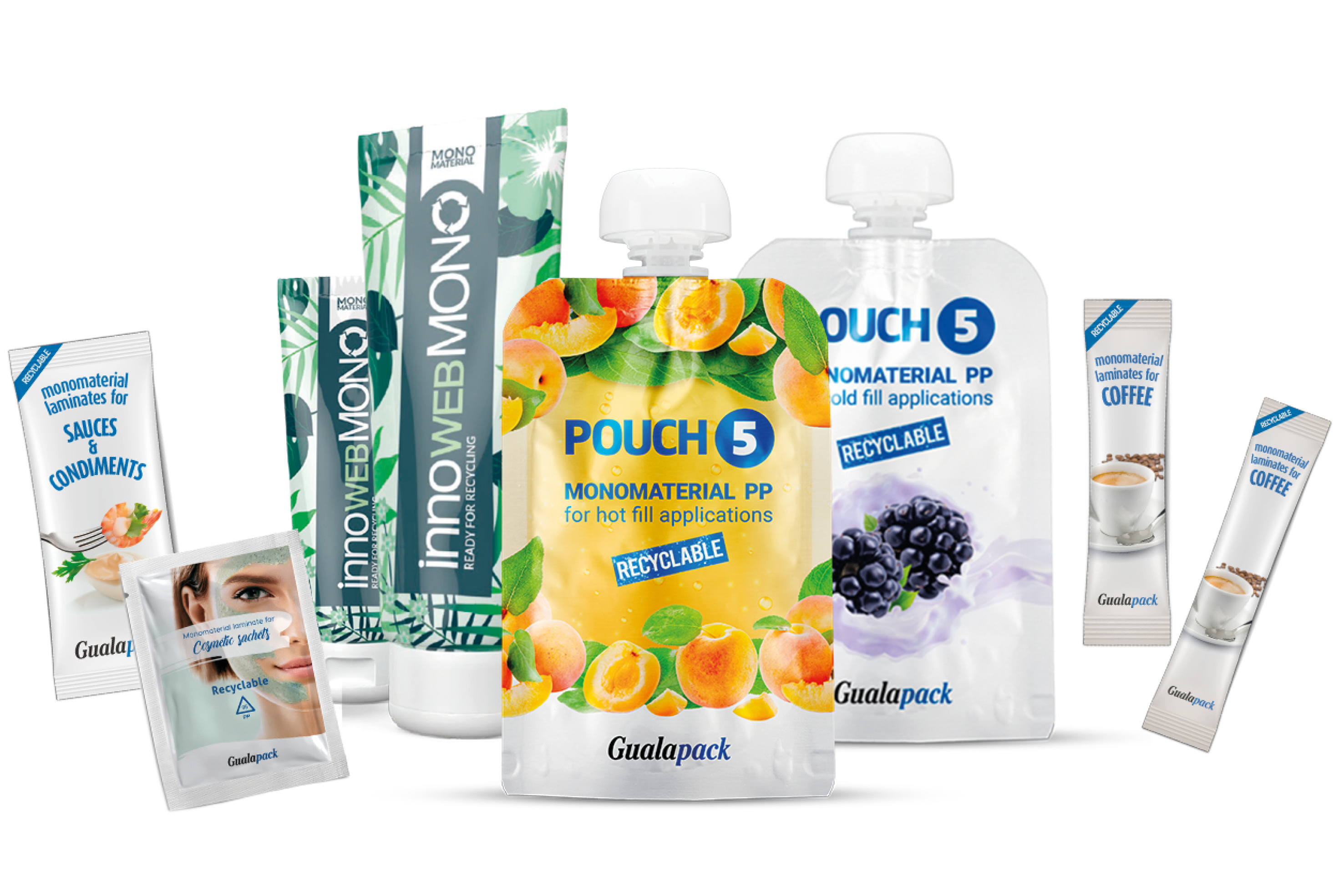 opakowania gualapack recyklingowalne z made for recycling od interzero