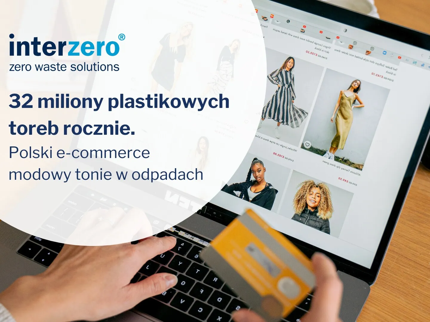 branża mody online tonie w odpadach