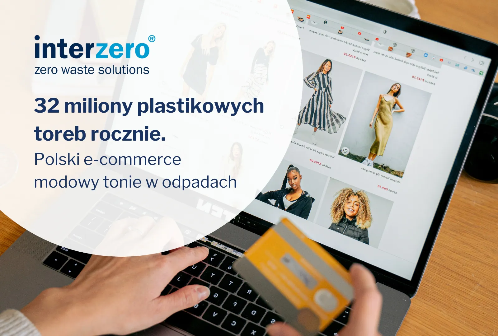 branża mody online tonie w odpadach