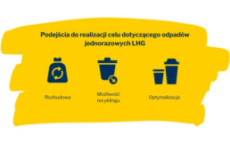 Podejścia do realizacji celu dotyczącego odpad&oacute;w jednorazowych LHG