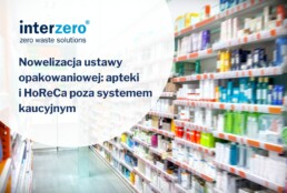 Nowelizacja ustawy opakowaniowej: apteki i HoReCa poza systemem kaucyjnym